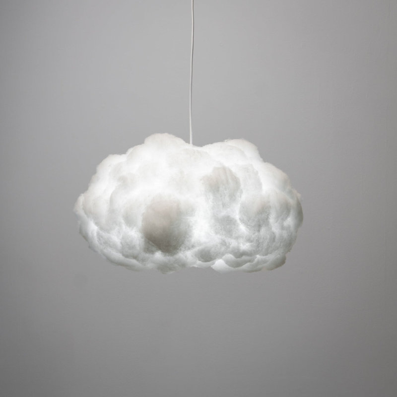 Lampshade Cloud, 132" H x 22" W x 20" D