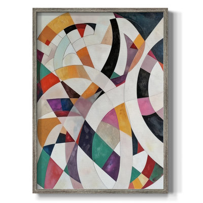 ABSTRACT Series LXV III, reproduction encadrée - bois massif
