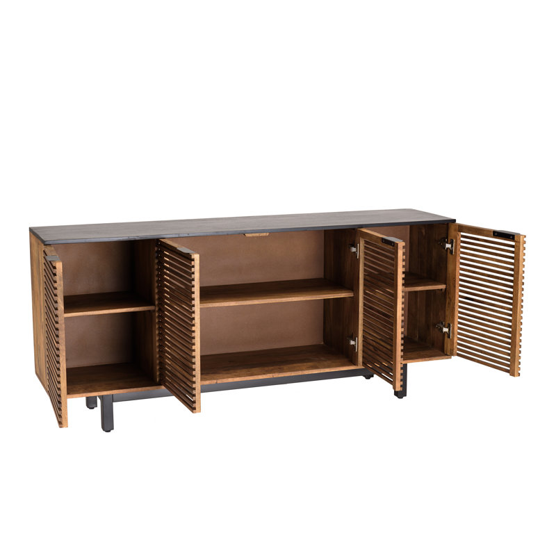 Aksayan 170cm Solid Wood Sideboard