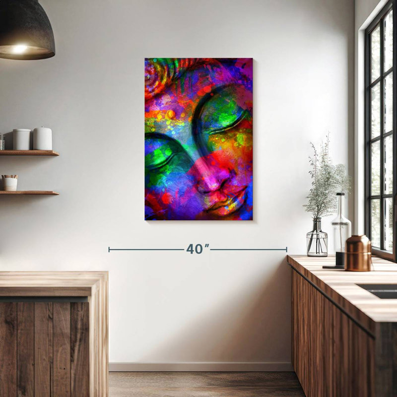Couleur de Bouddha, H 36 po x l 24 po