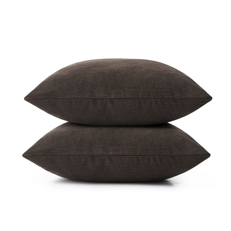 Dardel Velvet Scatter Cushion Cover, Coffee