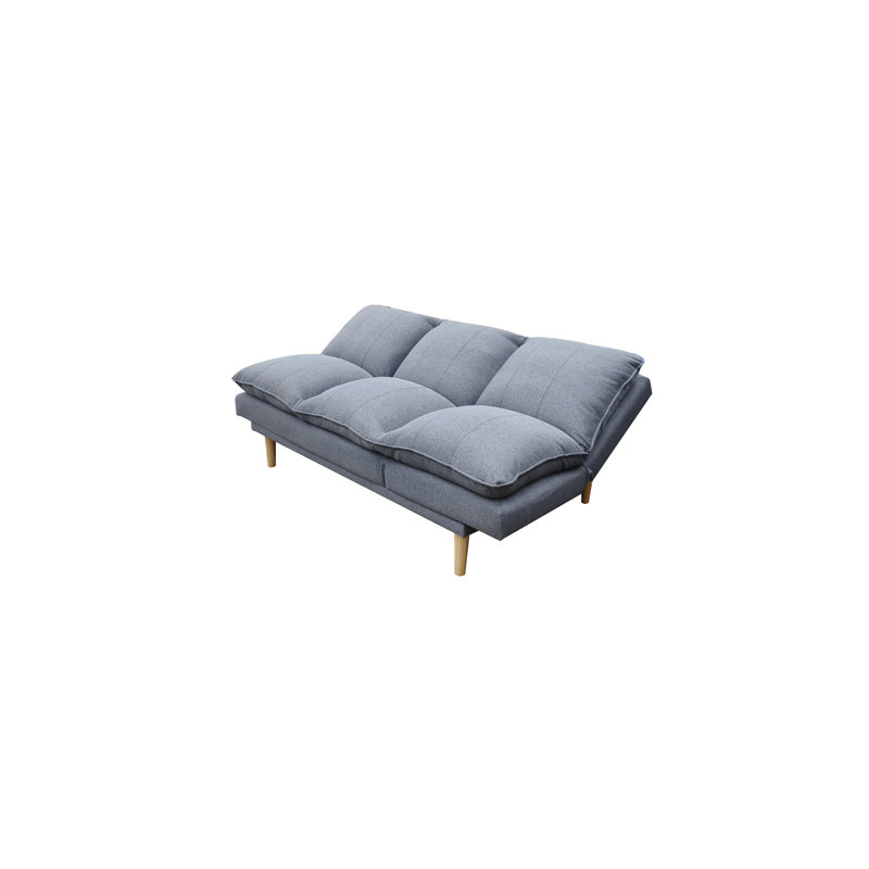 3 Seater Fabric Sofa Bed, Grey