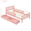 Lit plateforme rose avec garde-corps et rangement-1695113273-1695113274