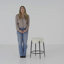 Lavanda 26'' Counter Stool