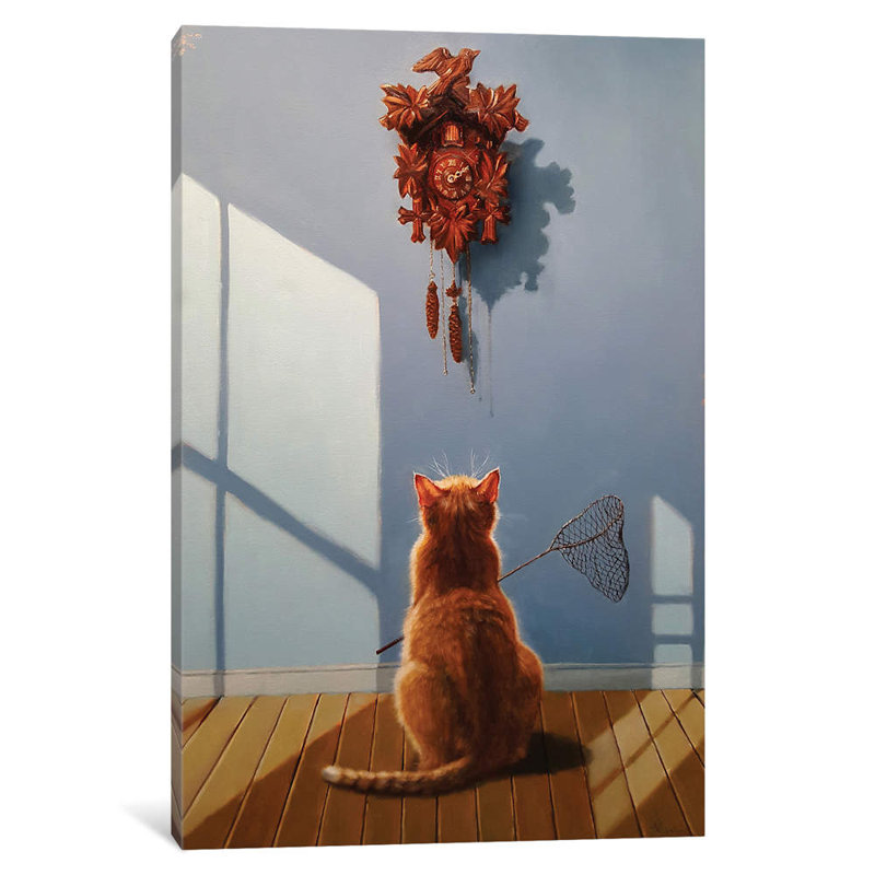 A Timely Lunch 1 Piece Wrapped Canvas Wall Art, 66.04 cm H x 45.72 cm W x 1.91 cm D