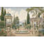 Papier peint classique amovible avec terrasse en pierre Lake and Mountains-118319352-118319356