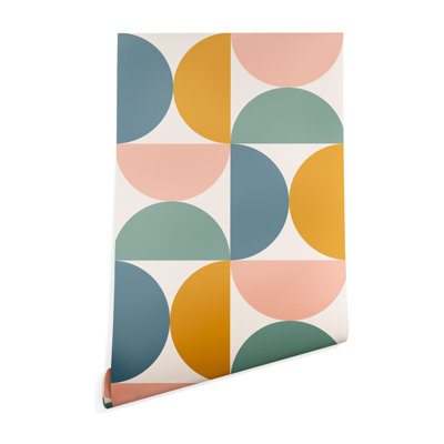 Wetzler 8'' L x 24" W Paintable Peel and Stick Wallpaper Roll