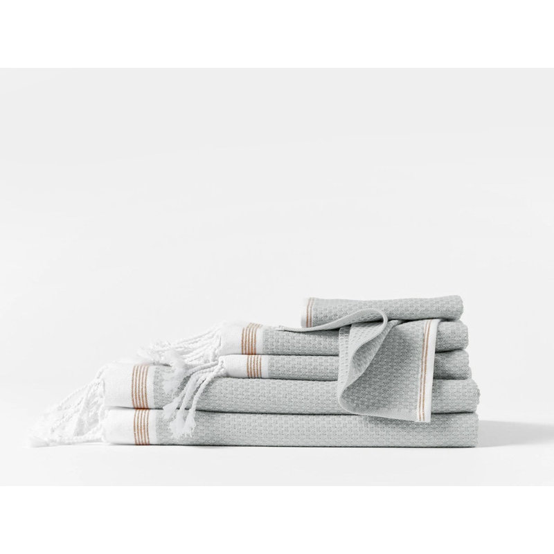 Mediterranean Fingertip Towel, Hand Towel, Seal w/Fawn
