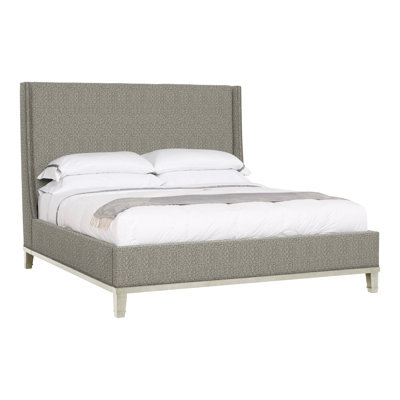 Michael Weiss Upholstered Wingback Bed