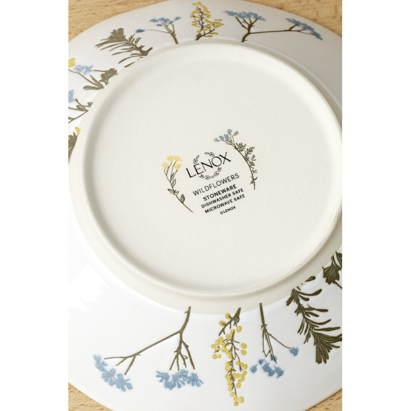 Wildflowers 9" Dinner Bowls, S/4