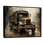 Camion de livraison II brun des années 1930 sur toile