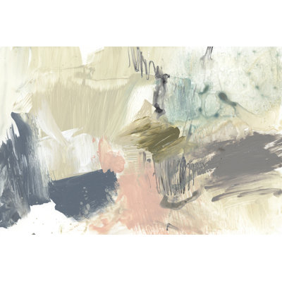«Pastel Immersion IV» par Jennifer Goldberger - peinture sur toile tendue