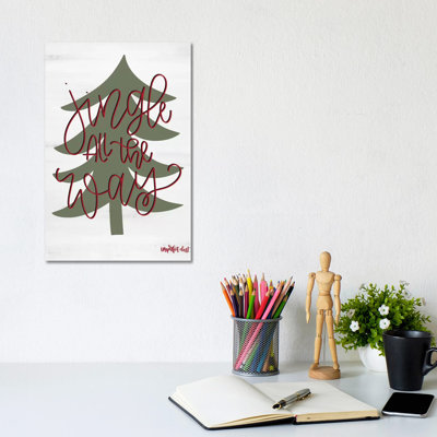 Jingle All The Way by Imperfect Dust - Wrapped Canvas Painting