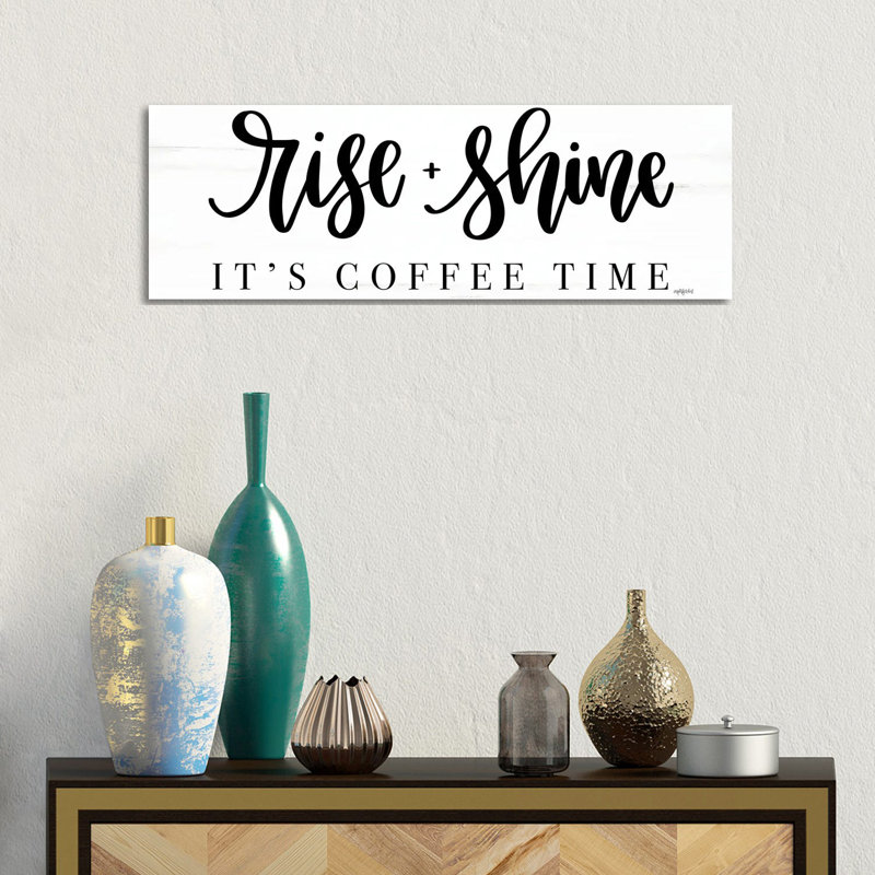 Rise + Shine by Imperfect Dust - Wrapped Canvas Panoramic Gallery-Wrapped Canvas Giclée, 30.48 cm H x 91.44 cm W x 1.91 cm D