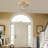 Verya Glass Semi Flush Mount