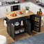 132.5 cm W Kitchen Island with Top-1126771668