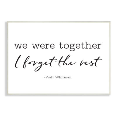 Citation de couple romantique, typographie décontractée, art mural par lettres et lignes