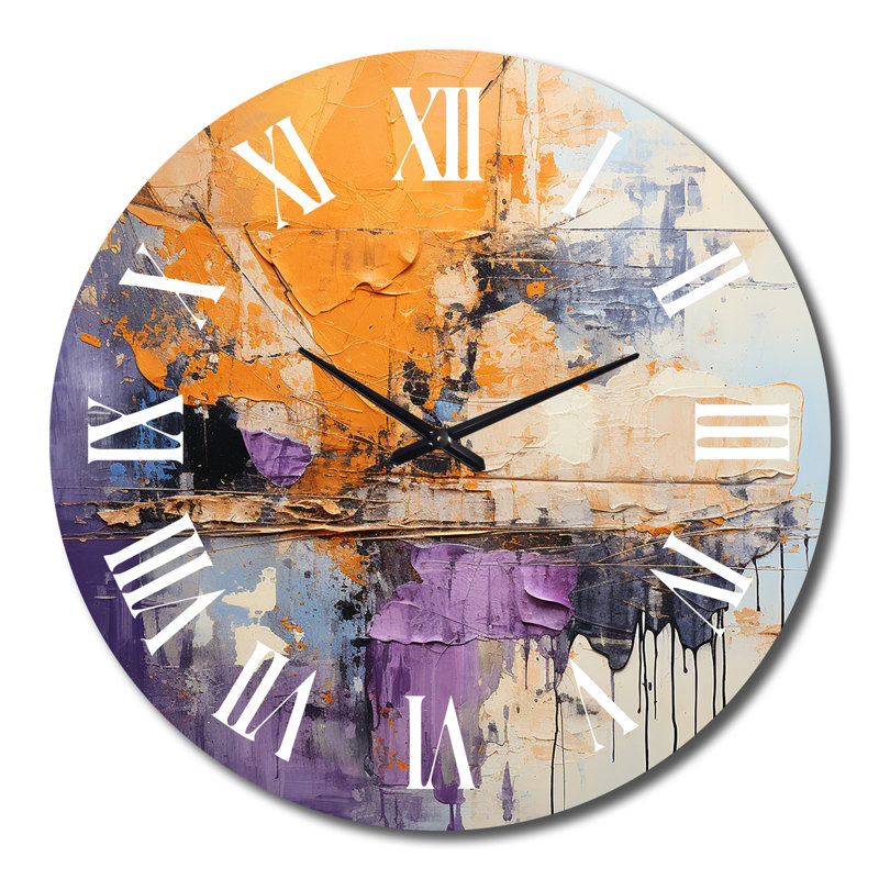 Horloge murale Collage Impressions, Très grand