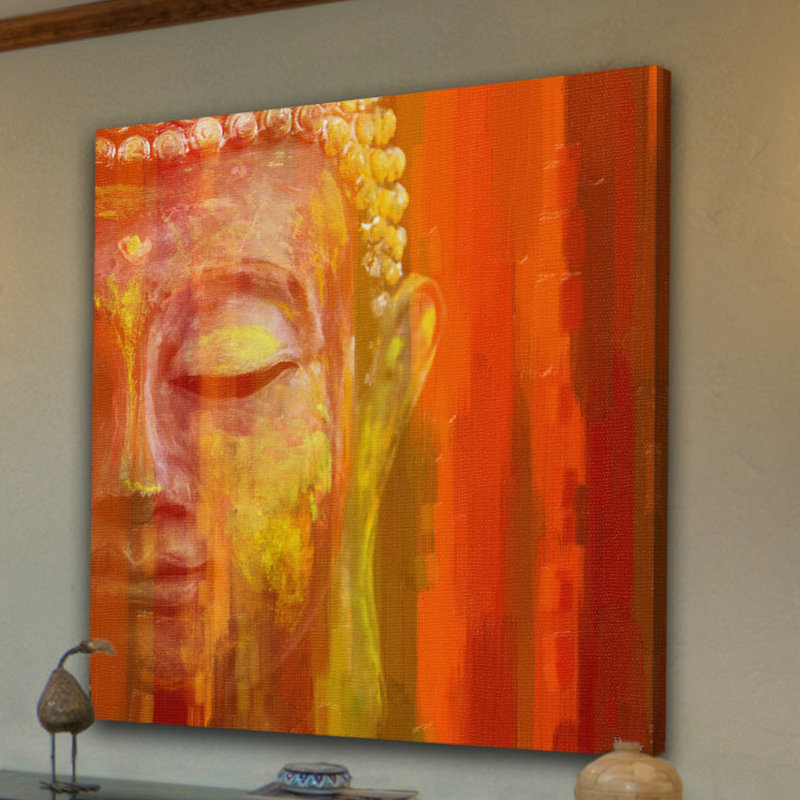 Parvez Taj - Wrapped Canvas Painting, 81cm H x 81cm W x 5cm D