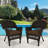 Burrowes Patio Chair with Cushions SET-21220055