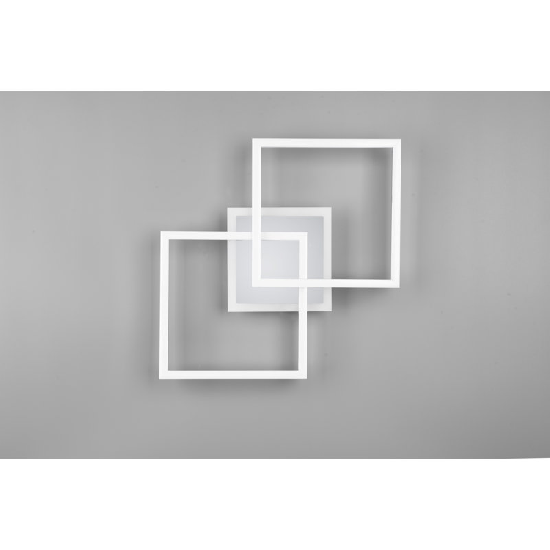 Allan-John LED Flush Mount, Chrome