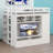 Loft Bed With Drawers, Shelves And Light-983247485