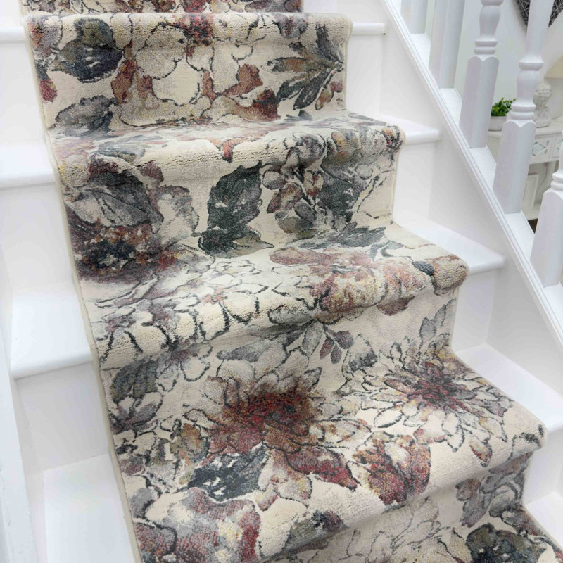 Stair Runner Abstract Area Rug, Stair Runner 66 x 570 cm