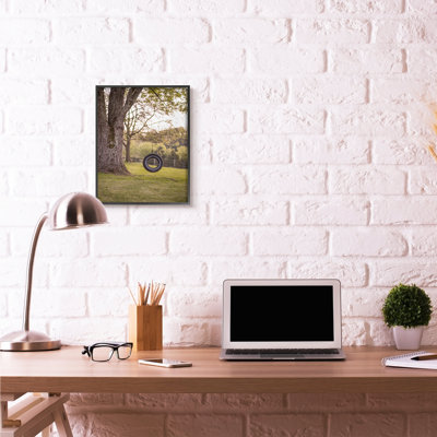 « pneu swing country farm landscape » par troisième et mur-reproduction de photo sur papier