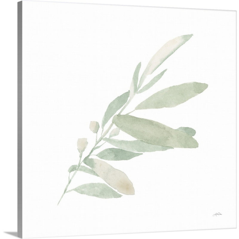 Art mural sur toile Sage I, Toile tendue, H 36 po x l 36 po