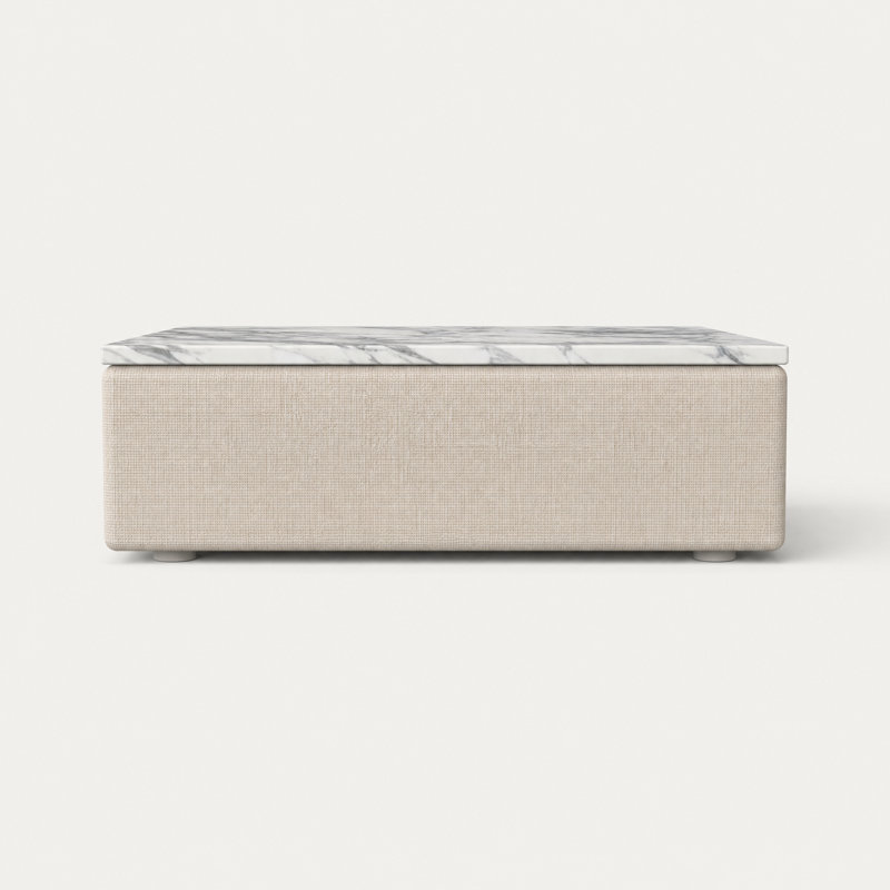 Table basse Devi, Beige