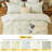 Kingrest Luxury 100% Cotton Twin Duvet Cover Set Floral Printed, Soft & Breathable 3 Pieces Twin Bedding Sets, Pattern Twin Comfy Duvet Cover Set with Zipper Closure-121974529-117287714