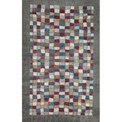 Hand-Knotted High-Quality Brown and Brown Area Rug