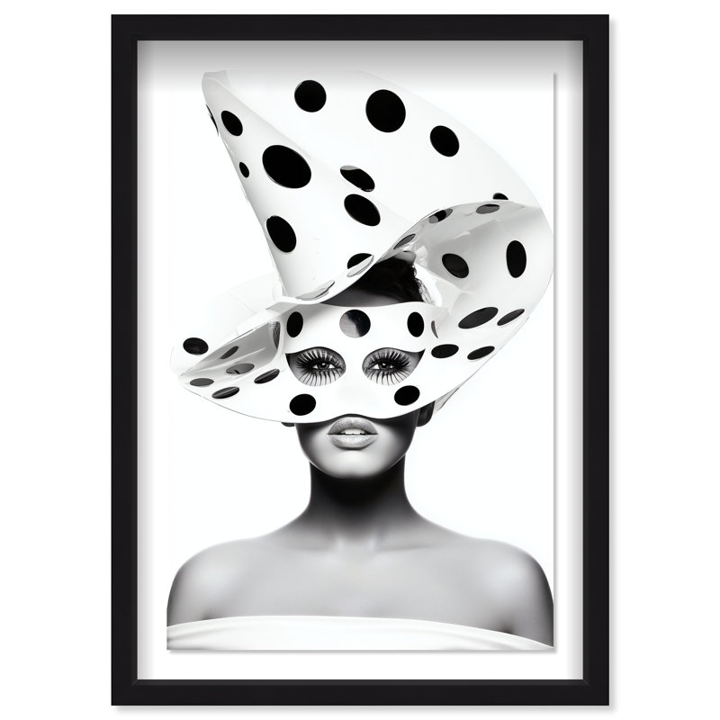 Spotted Sovereign Print by Oliver Gal, 25.5"H x 17.5"W, Black Shadowbox