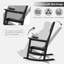 Briette Plastic / Acrylic Rocking Chair-373663245