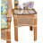 Pritchett Glass Top End Table