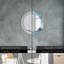 Huldar Glass Flat Wall Mirror