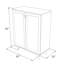 Armoire à chaussures en bois Delightful