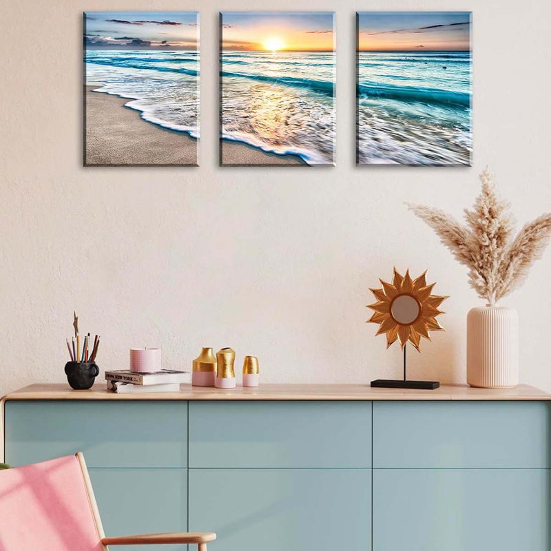 3 Piece Wrapped Canvas Print