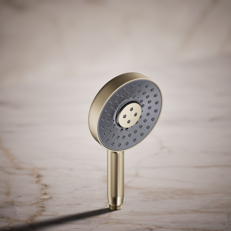 Statement Round Multifunction Handshower With Katalyst Air-Induction Technology, 1.75 GPM, Vibrant Brushed Bronze