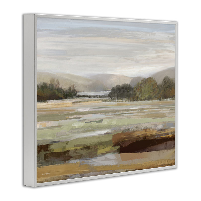 Art giclée par Amber Sterling, H 11 po x l 14 po, Estampe numérique encadrée blanc bord de mer