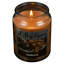Oud Wood Scented Jar Candle with Glass Holder