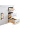 Meuble-lavabo simple 36 po avec plateau en marbre Chambery-94564314-94426586