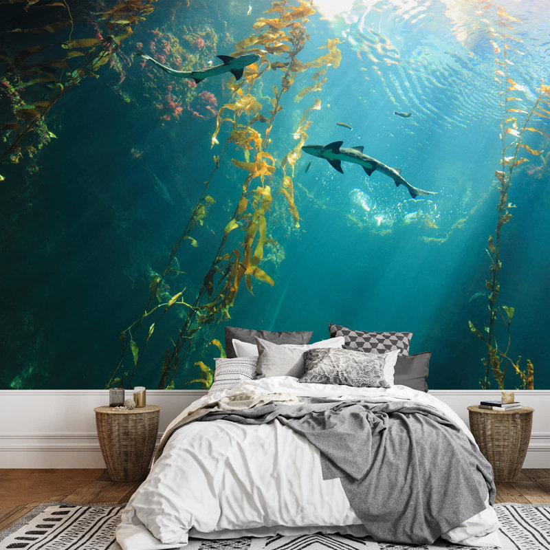 Nautical Ocean Border, 66" L x 96" W