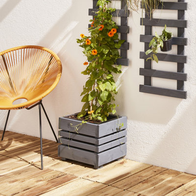 Broshous Wood Planter Box
