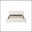 Full Size Cozy White Bouce Upholstered Bed