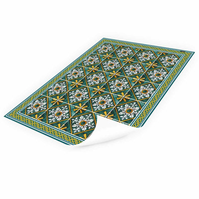 Hornberger Floral Doormat