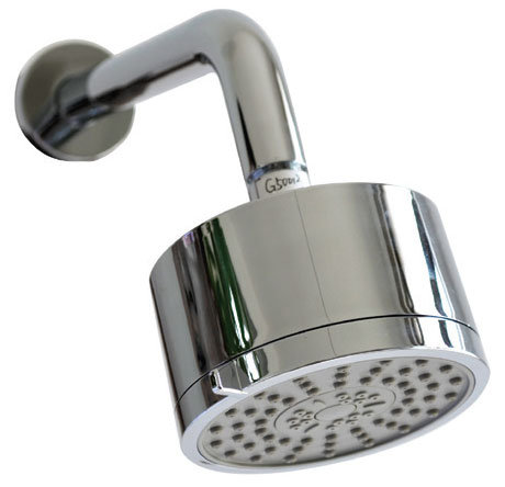 Super Rain Rain Adjustable Shower Head, Brushed Nickel