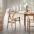 Gunnur Mid-Century Solid Wood Dining Chair-322007707