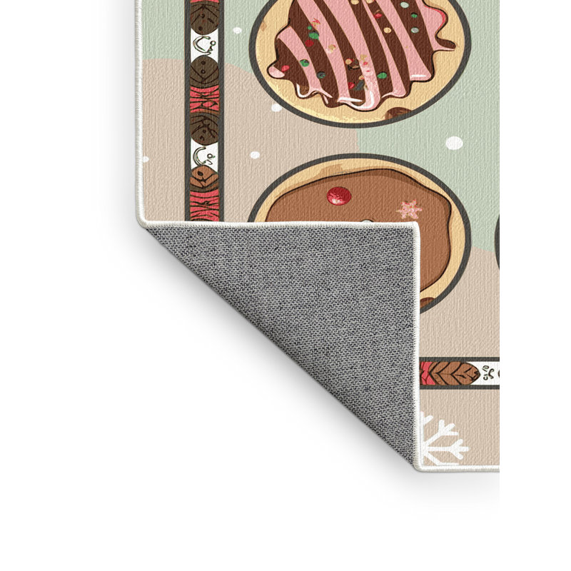 Tapis de vacances East Urban Home, Rectangle 6 pi x 9 pi
