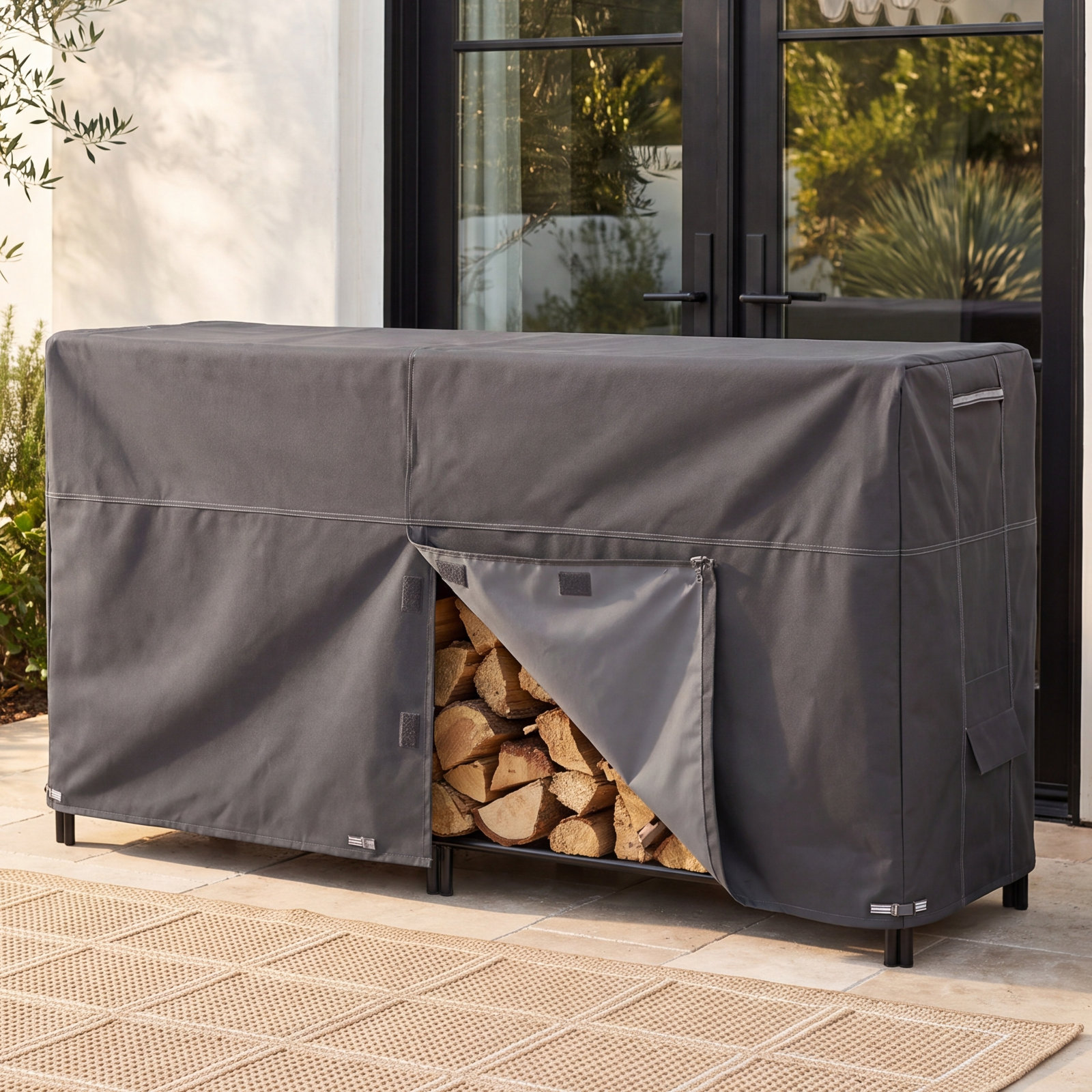 Jaylon Log Rack Cover